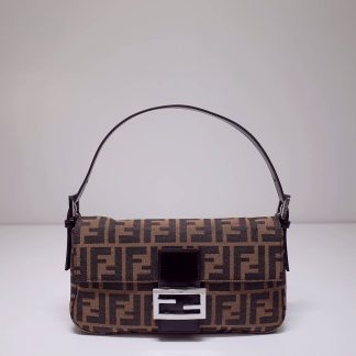 Replica Fendi Baguette Zucca Shoulder Bag