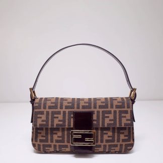 Replica Fendi Baguette Zucca Shoulder Bag