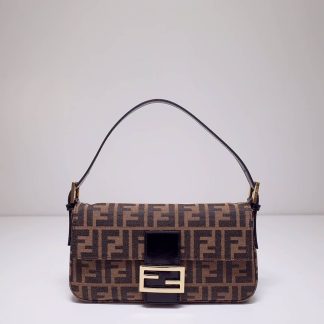 Replica Fendi Baguette Zucca Shoulder Bag