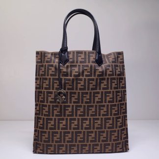 Replica Fendi Zucca Canvas Shopping Tote Bag