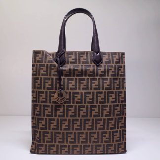 Replica Fendi Zucca Canvas Shopping Tote Bag