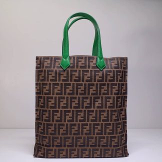 Replica Fendi Zucca Canvas Shopping Tote Bag