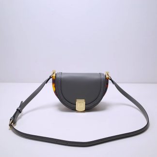 Replica Fendi Moonlight Leather Crossbody Shoulder Bag