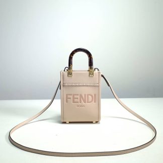 Replica Fendi Sunshine Mini Shopper Tote Bag