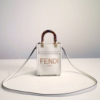 Replica Fendi Sunshine Mini Shopper Tote Bag