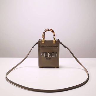 Replica Fendi Sunshine Mini Shopper Tote Bag