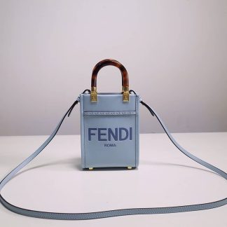 Replica Fendi Sunshine Mini Shopper Tote Bag