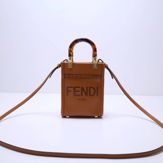 Replica Fendi Sunshine Mini Shopper Tote Bag