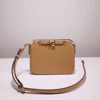 Replica Fendi Touch Leather Organ Crossbody Bag