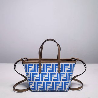 Replica Fendi Roll Mini FF Canvas Tote Bag