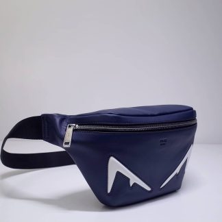 Replica Fendi Monster Devil Eye Waistpack Belt Bag Blue