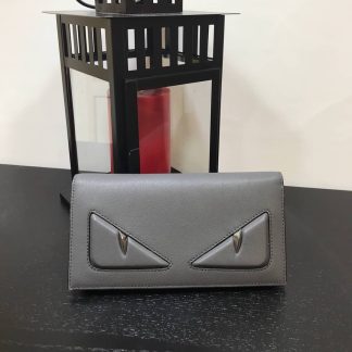 Replica Fendi Bag Bugs Monster Eye Continental Wallet