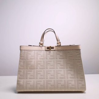 Replica Fendi Peekaboo X-Tote FF-Motif Bag