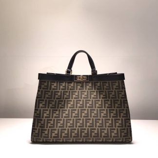 Replica Fendi Peekaboo X-Tote FF-Motif Bag