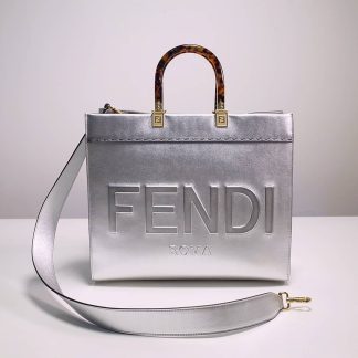 Replica Fendi FF Motif Sunshine Shopper Tote Bag