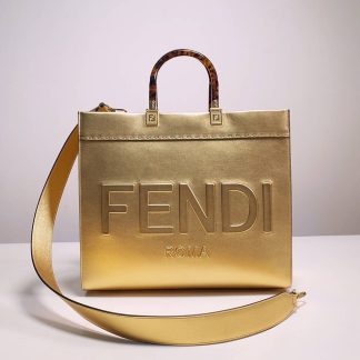 Replica Fendi FF Motif Sunshine Shopper Tote Bag