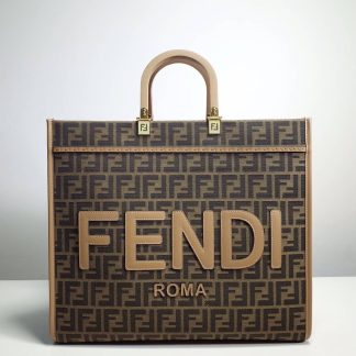 Replica Fendi FF Motif Sunshine Shopper Tote Bag