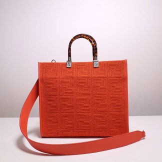 Replica Fendi FF Motif Sunshine Shopper Tote Bag