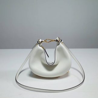 Replica Fendi Fendigraphy Mini Leather Hobo Bag