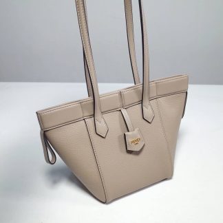 Replica Fendi Origami Mini Leather Shoulder Bag